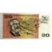 AUSTRALIA 1968 . TWENTY 20 DOLLARS BANKNOTE . PHILLIPS/RANDALL . STAR NOTE